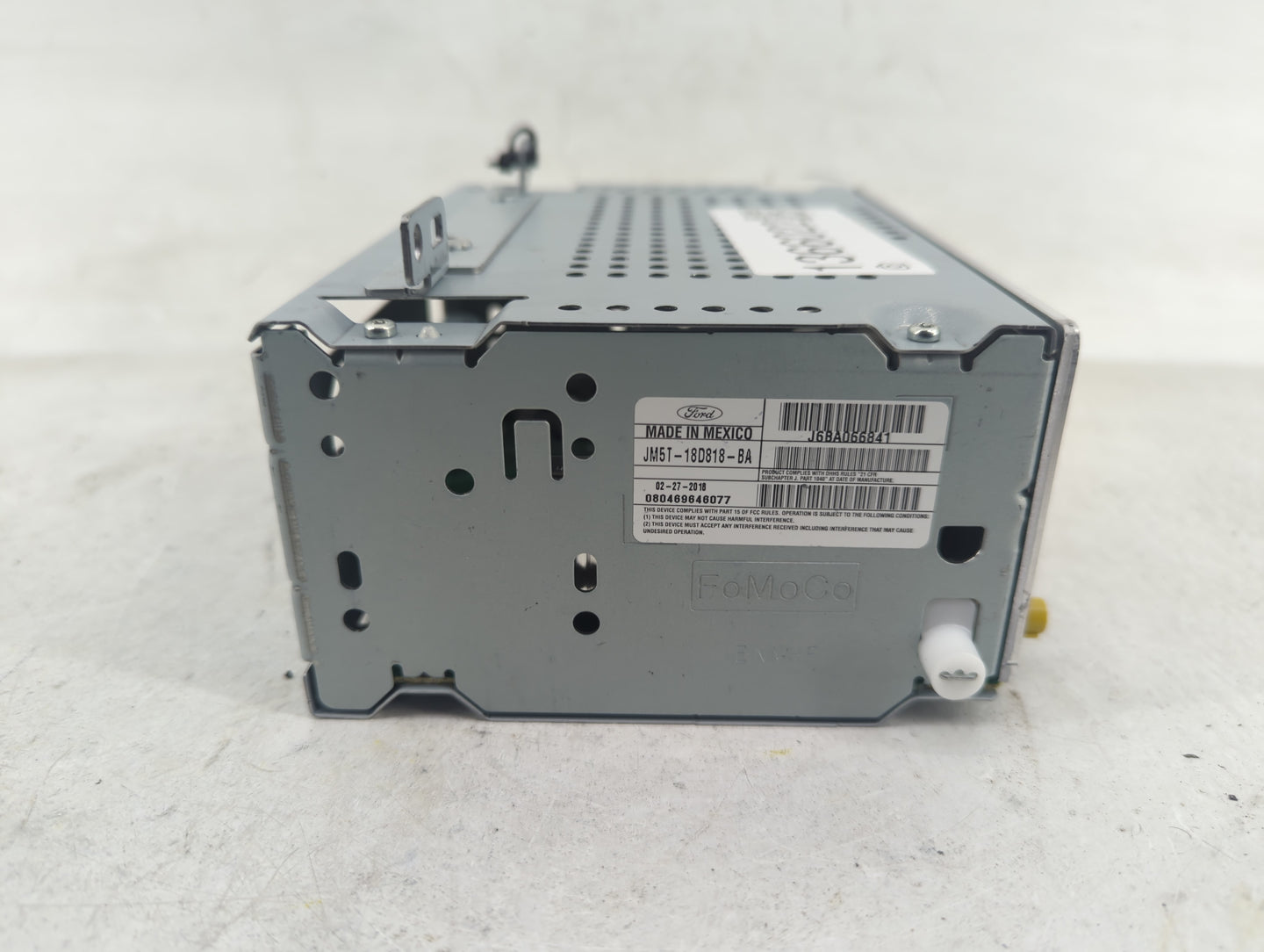 2017-2018 Ford Focus Radio AM FM Cd Player Receiver Replacement P/N:JM5T-18D818-BA FM5T-19C107-HD Fits Fits 2017 2018 OEM Us
