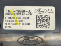 2015-2018 Ford Focus Climate Control Module Temperature AC/Heater Replacement P/N:F1ET-19980-JJ Fits Fits 2015 2016 2017 201