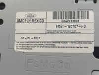 2017-2018 Ford Focus Radio AM FM Cd Player Receiver Replacement P/N:FM5T-19C107-HD Fits Fits 2017 2018 OEM Used Auto Parts -