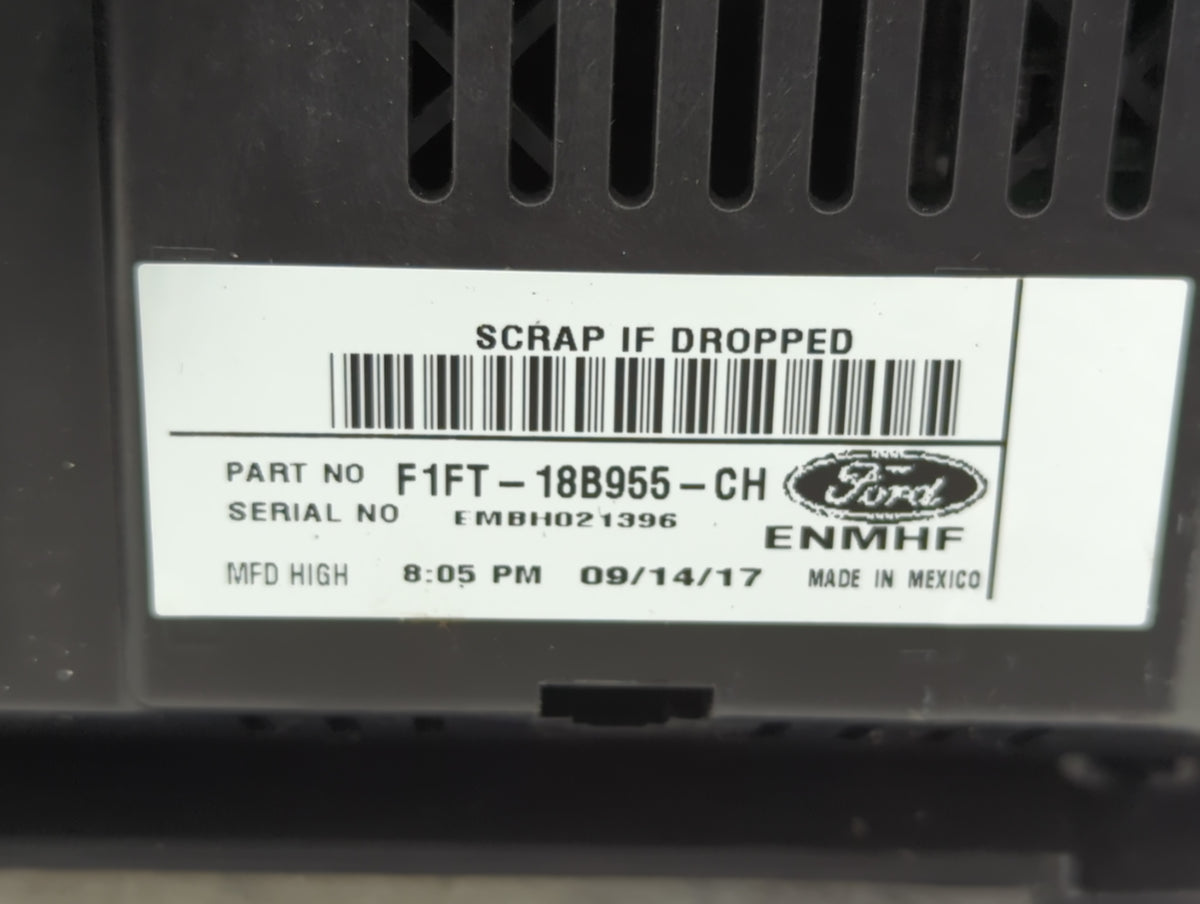 2015-2018 Ford Focus Information Radio Display Screen 1387236 - Oemusedautoparts1.com
