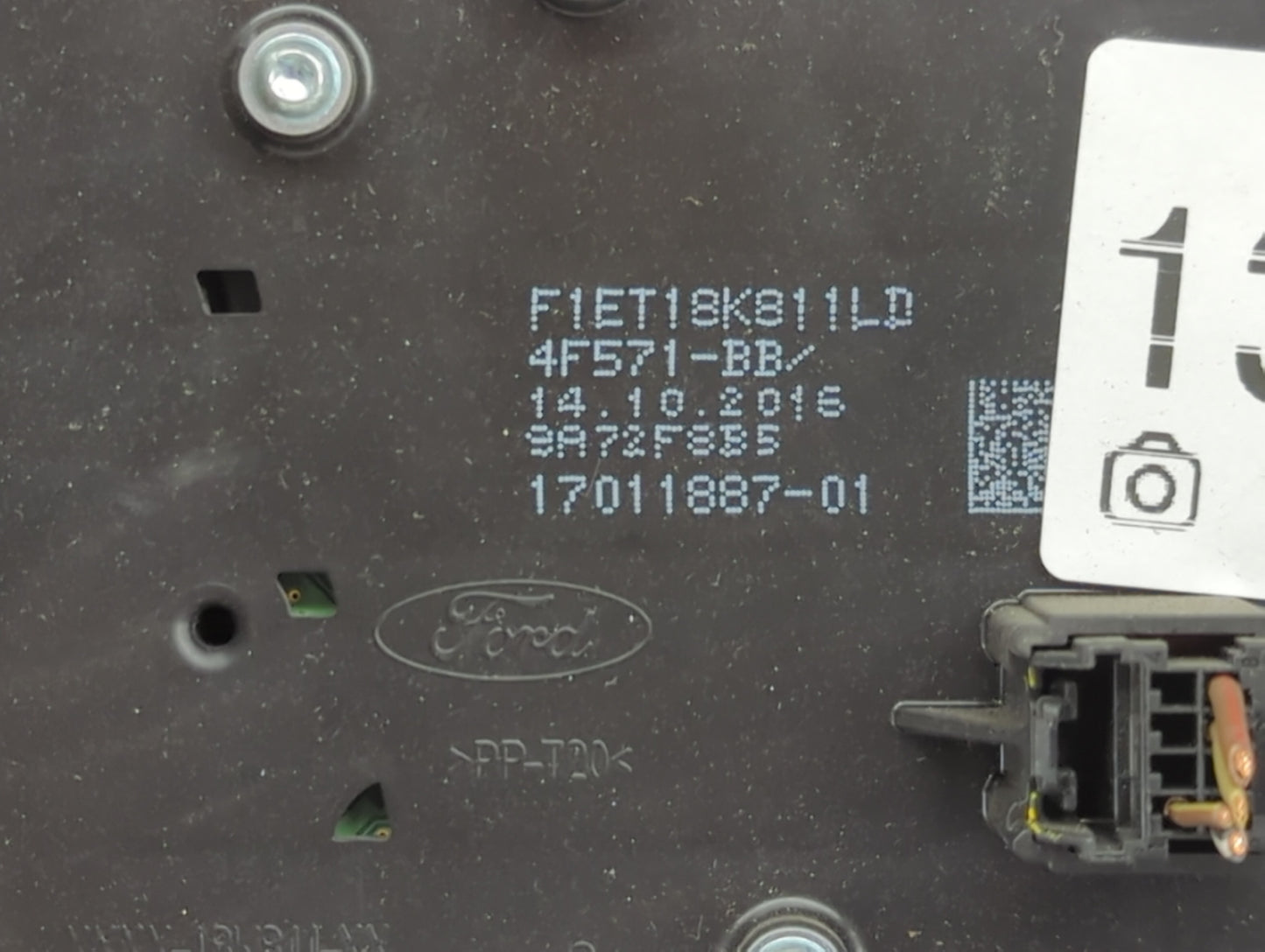 2015-2018 Ford Focus Radio Control Panel - Oemusedautoparts1.com