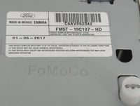 2017-2018 Ford Focus Radio AM FM Cd Player Receiver Replacement P/N:FM5T-19C107-HD Fits Fits 2017 2018 OEM Used Auto Parts -
