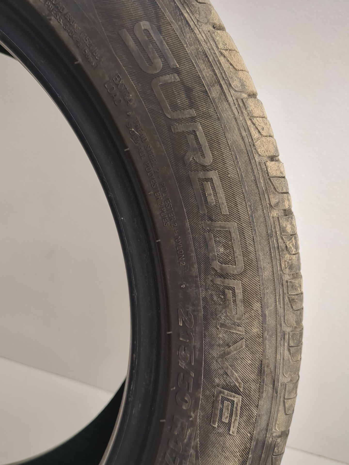 Used Tire 215/50R17 SUREDRIVE SPORT 95W - Tread Depth 8/32 - Oemusedautoparts1.com