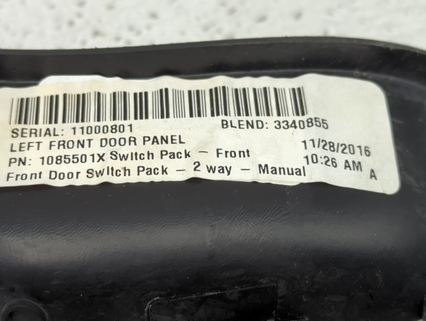 2012-2018 Ford Focus Master Power Window Switch Replacement Driver Side Left P/N:1085501X Fits OEM Used Auto Parts - Oemused