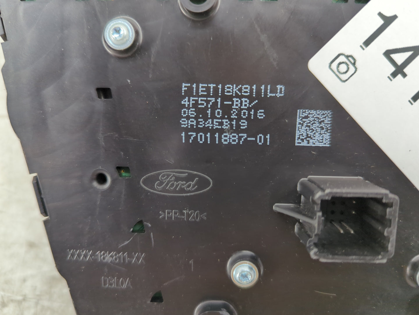 2015-2018 Ford Focus Radio Control Panel - Oemusedautoparts1.com