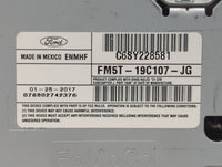 2017-2018 Ford Focus Radio AM FM Cd Player Receiver Replacement P/N:FM5T-19C107-JG Fits Fits 2017 2018 OEM Used Auto Parts -