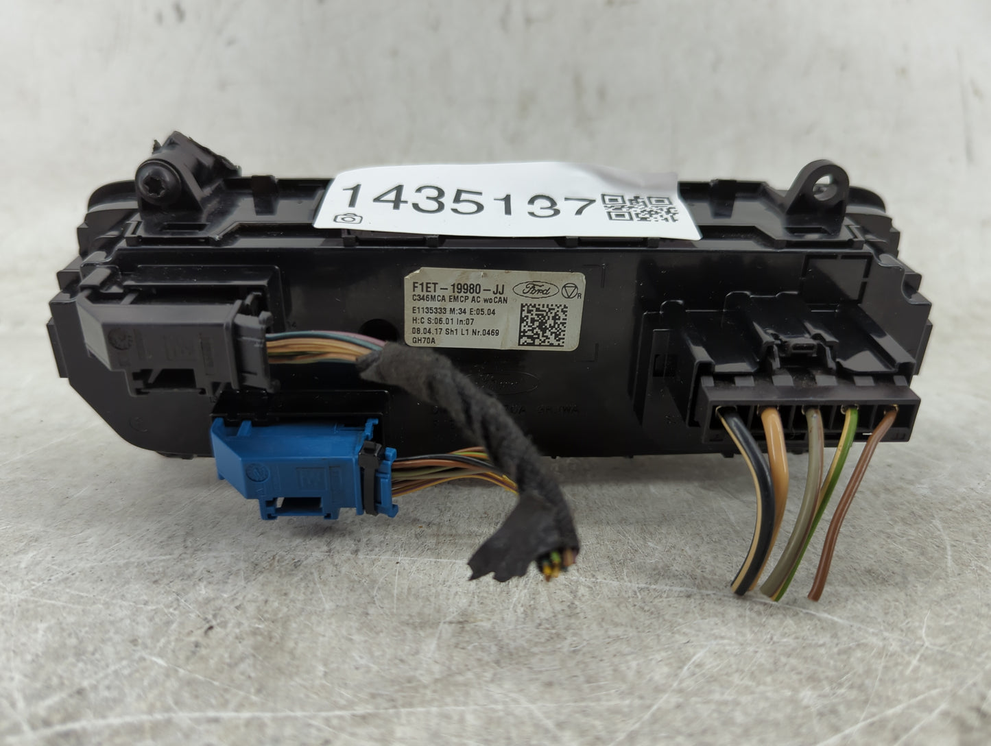 2015-2018 Ford Focus Climate Control Module Temperature AC/Heater Replacement P/N:F1ET-19980-JJ Fits Fits 2015 2016 2017 201