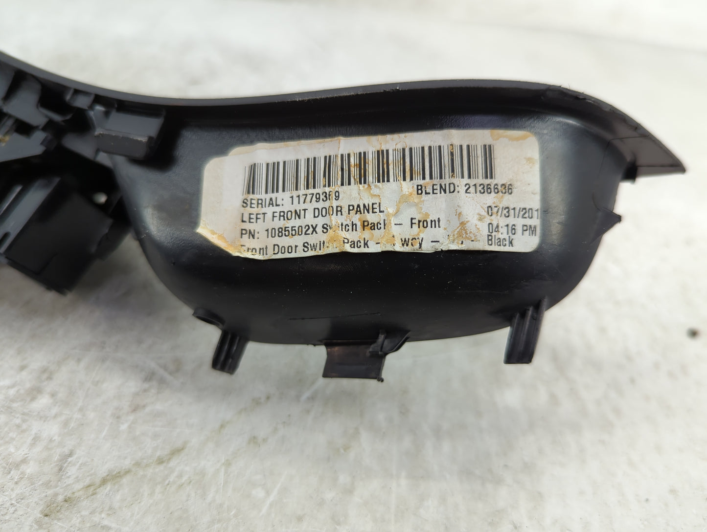 2012-2018 Ford Focus Master Power Window Switch Replacement Driver Side Left P/N:BM5T-14A132-AB Fits OEM Used Auto Parts - O