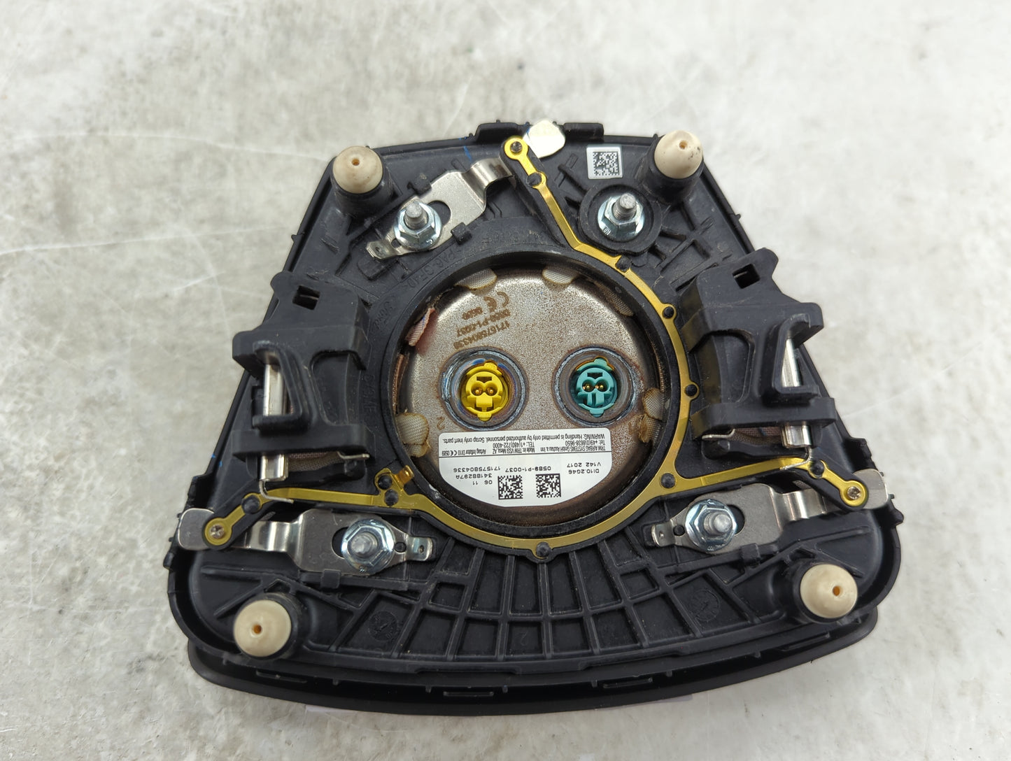 2017 Ford Focus Air Bag Driver Left Steering Wheel Mounted P/N:F1EE166F1G012 F1EBA043B13AG3ZHE, DM-DAB-1405, 0589-P1-00774 F