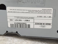 2016-2018 Ford Focus Radio AM FM Cd Player Receiver Replacement P/N:FM5T-19C107-HD Fits Fits 2016 2017 2018 OEM Used Auto Pa