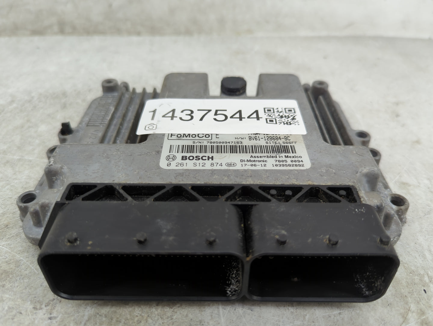 2013-2018 Ford Focus PCM Engine Control Computer ECU ECM PCU OEM P/N:BV61-12B684-BC 0261S12874 Fits OEM Used Auto Parts - Oe