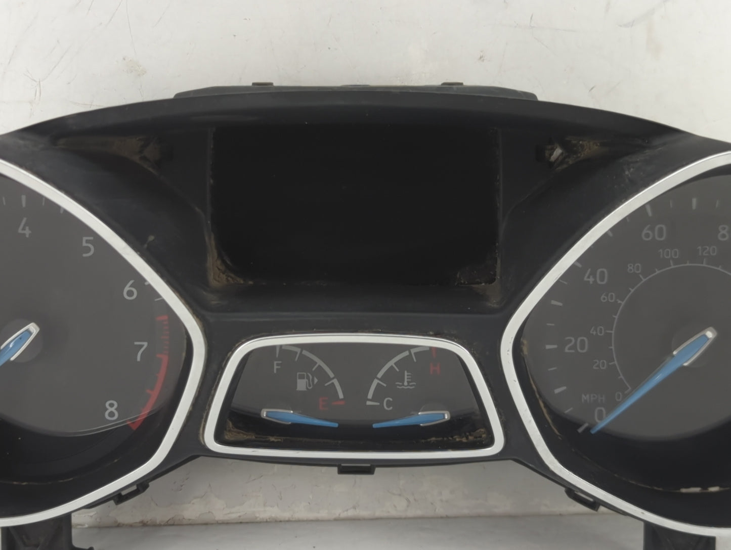 2017-2018 Ford Focus Instrument Cluster Speedometer Gauges P/N:5085074 2625776 Fits Fits 2017 2018 OEM Used Auto Parts - Oem