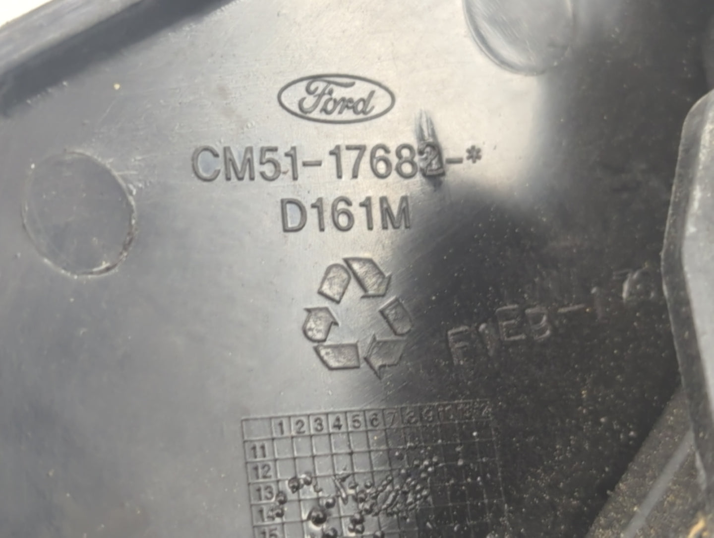 2015-2018 Ford Focus Passenger Side View Mirror - Right Door Mirror OEM Used - Oemusedautoparts1.com