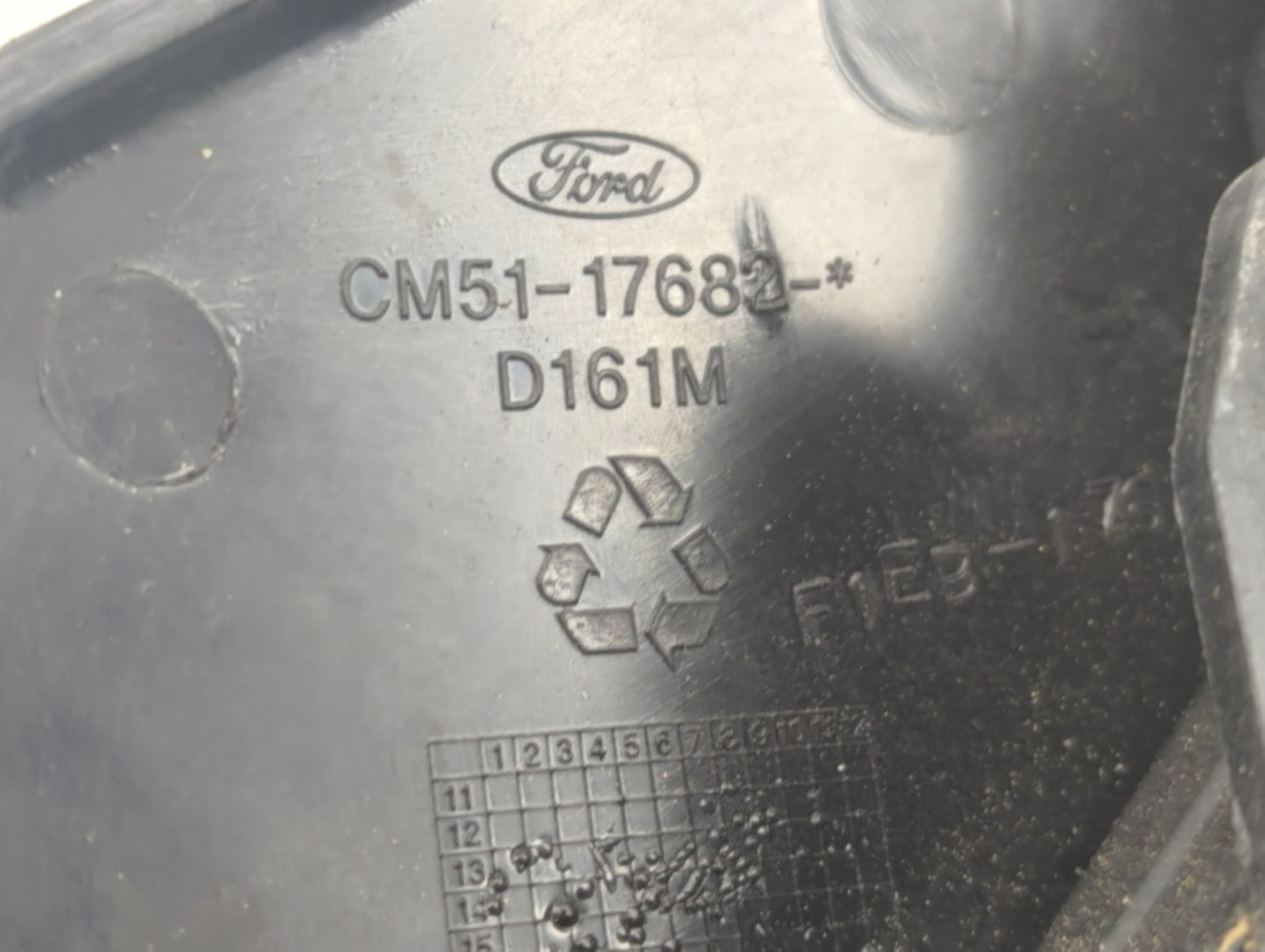 2015-2018 Ford Focus Passenger Side View Mirror - Right Door Mirror OEM Used - Oemusedautoparts1.com