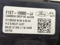 2015-2018 Ford Focus Climate Control Module Temperature AC/Heater Replacement P/N:F1ET-19980-JJ Fits Fits 2015 2016 2017 201