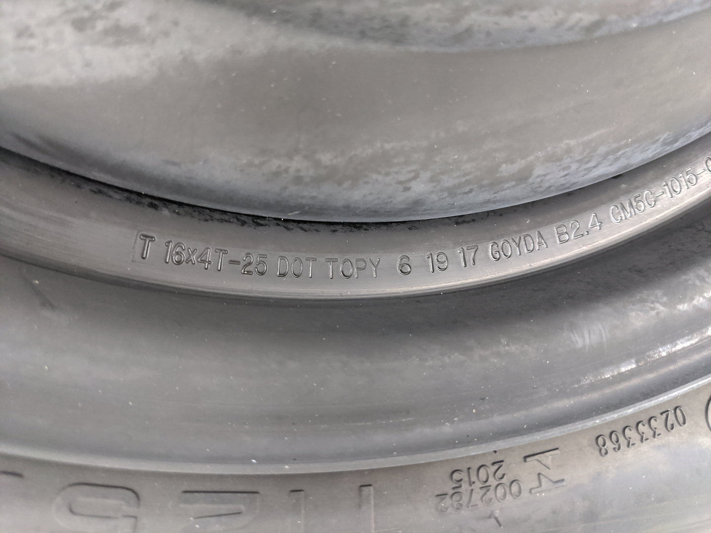 2017 Ford Focus Spare Donut Tire Wheel Rim Oem - Oemusedautoparts1.com