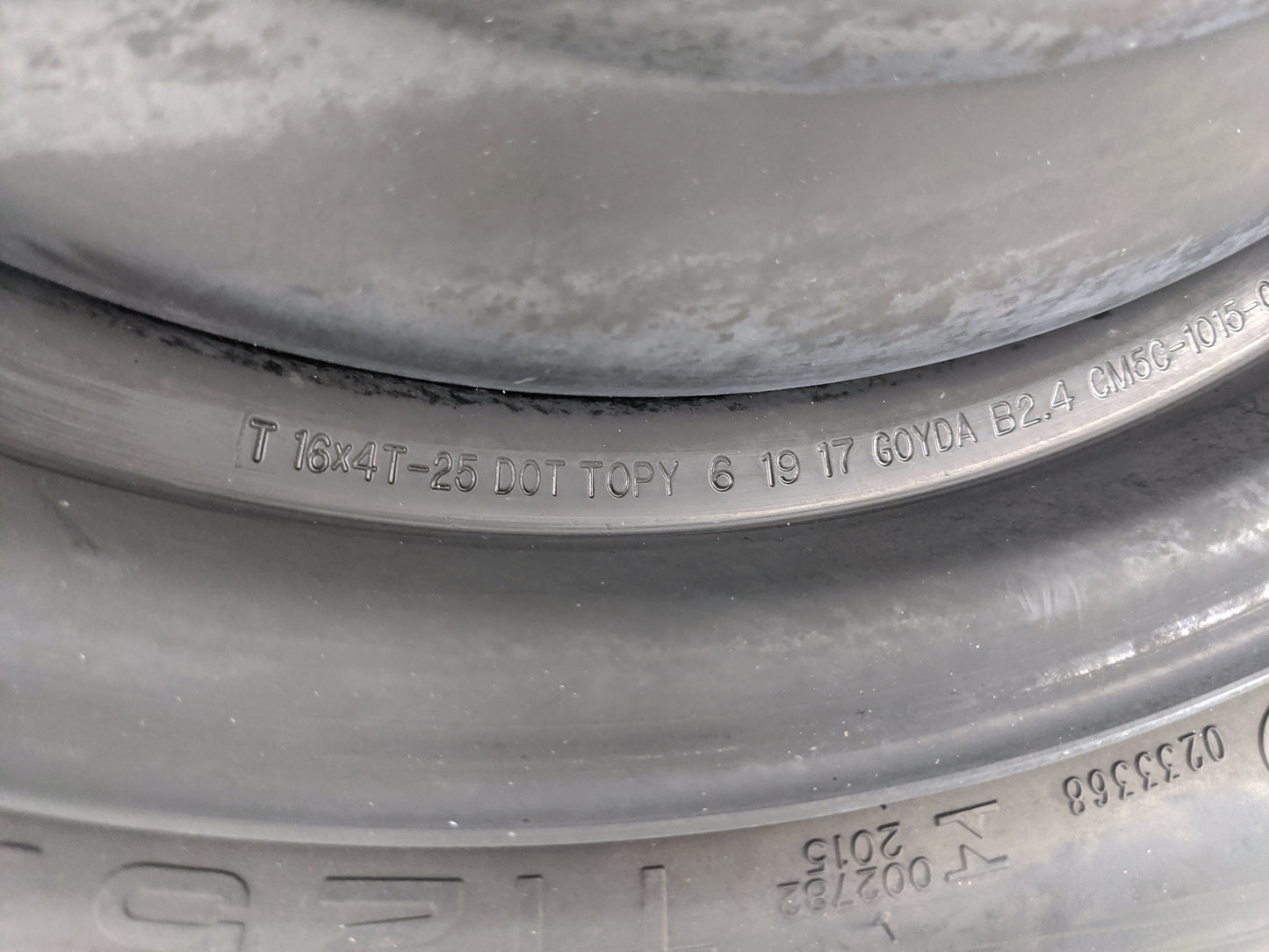 2017 Ford Focus Spare Donut Tire Wheel Rim Oem - Oemusedautoparts1.com