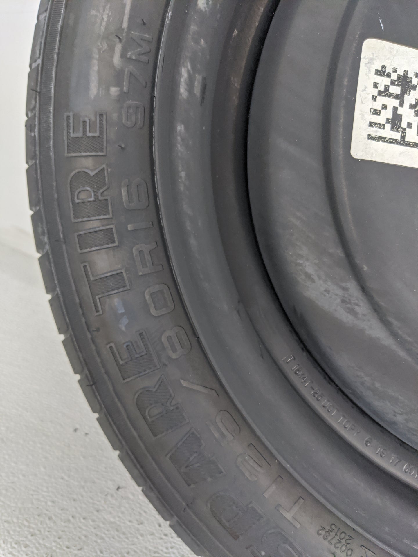 2017 Ford Focus Spare Donut Tire Wheel Rim Oem - Oemusedautoparts1.com