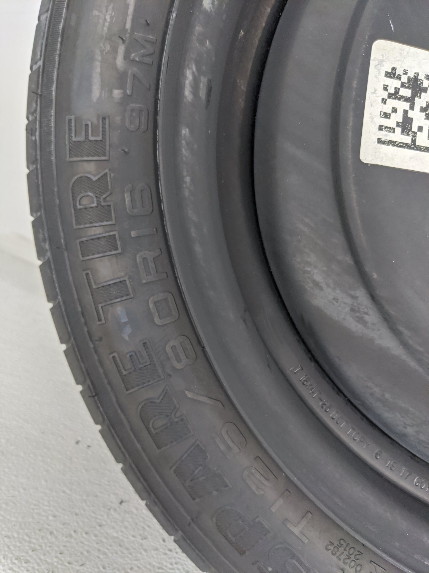 2017 Ford Focus Spare Donut Tire Wheel Rim Oem - Oemusedautoparts1.com