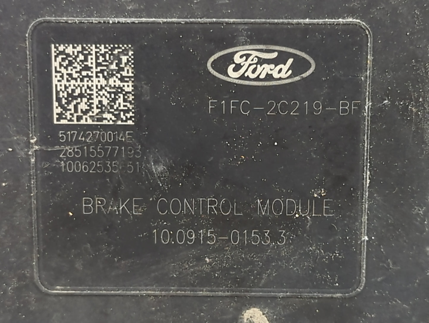 2016-2018 Ford Focus ABS Pump Control Module Replacement P/N:F1FC-2C219-BF Fits Fits 2016 2017 2018 OEM Used Auto Parts - Oe