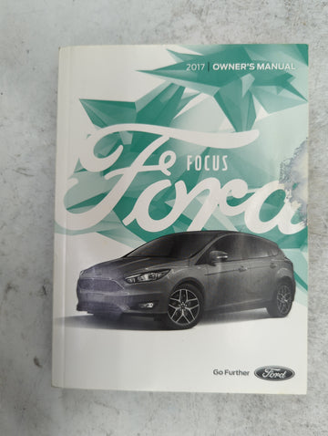 2017 Ford Focus Owners Manual Book Guide P/N:HM5J19A321AA OEM Used Auto Parts - Oemusedautoparts1.com