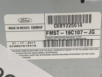 2017-2018 Ford Focus Radio AM FM Cd Player Receiver Replacement P/N:FM5T-19C107-JG C6SY225514 Fits Fits 2017 2018 OEM Used A