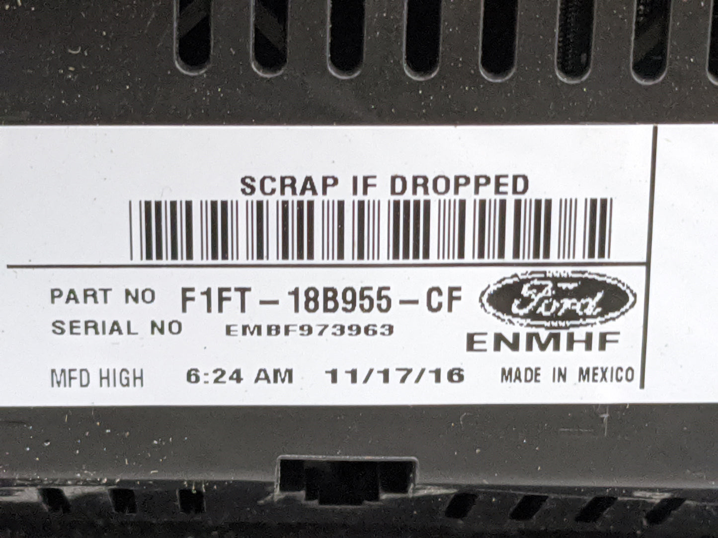 2015-2018 Ford Focus Information Display Screen 1469000 - Oemusedautoparts1.com
