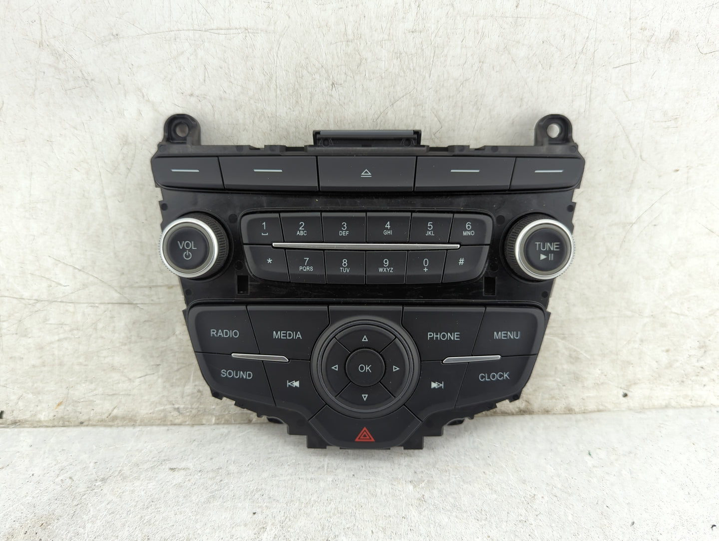 2015-2018 Ford Focus Radio AM FM Cd Player Receiver Replacement P/N:F1ET18K811LD 4F571-BB Fits Fits 2015 2016 2017 2018 2019