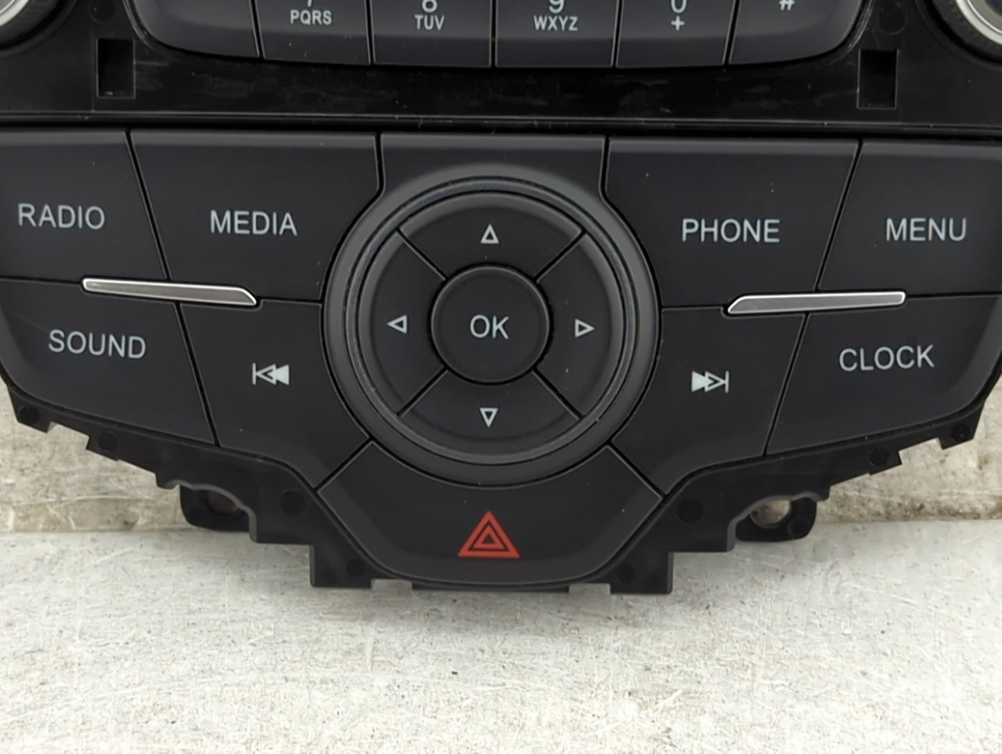 2015-2018 Ford Focus Radio AM FM Cd Player Receiver Replacement P/N:F1ET18K811LD 4F571-BB Fits Fits 2015 2016 2017 2018 2019