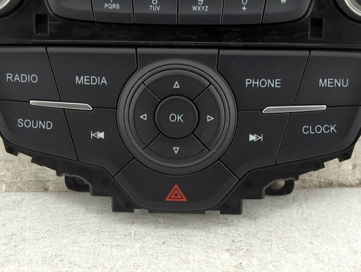 2015-2018 Ford Focus Radio AM FM Cd Player Receiver Replacement P/N:F1ET18K811LD 4F571-BB Fits Fits 2015 2016 2017 2018 2019