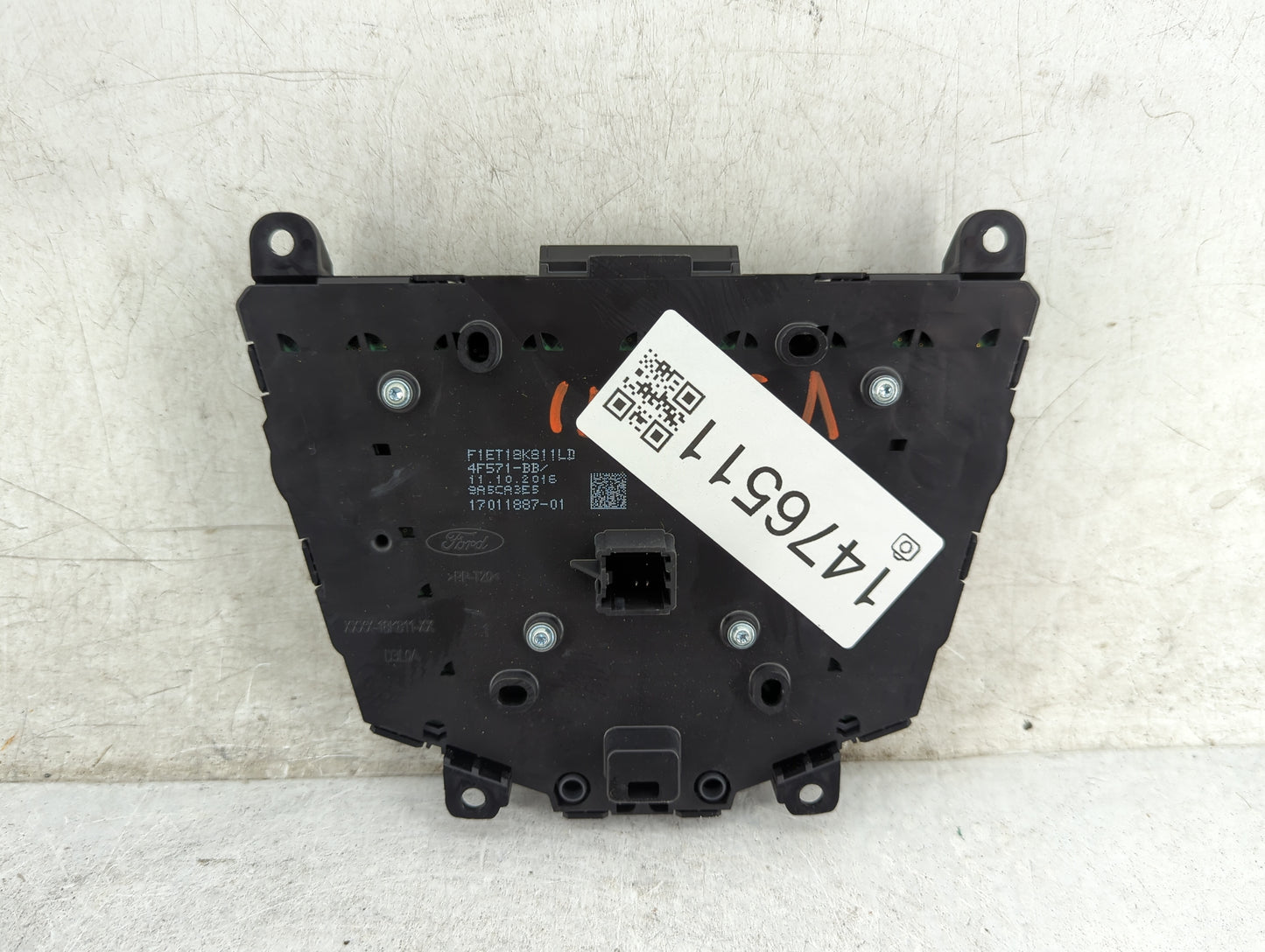 2015-2018 Ford Focus Radio AM FM Cd Player Receiver Replacement P/N:F1ET18K811LD 4F571-BB Fits Fits 2015 2016 2017 2018 2019