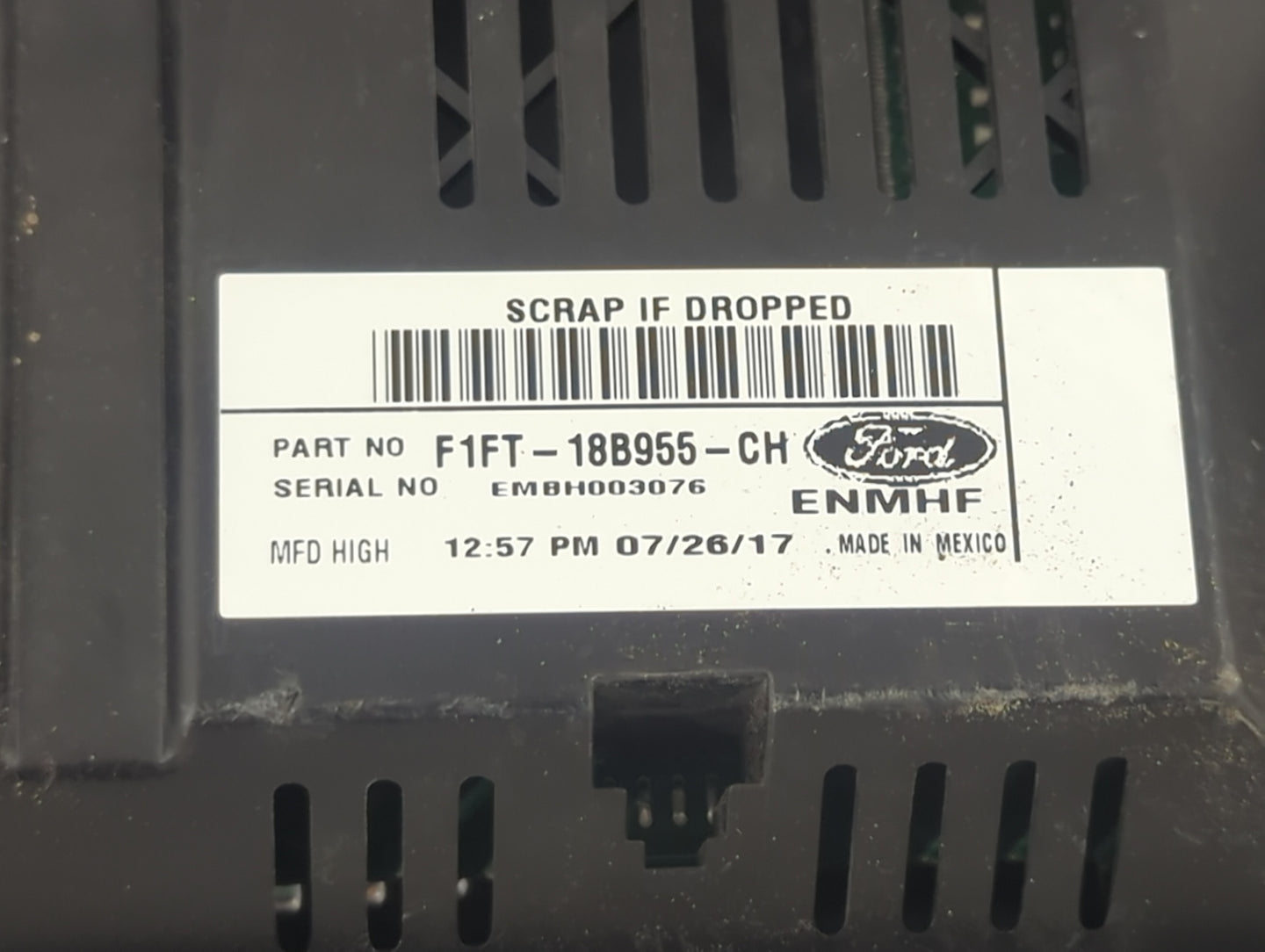 2015-2018 Ford Focus Information Display Screen 1494573 - Oemusedautoparts1.com