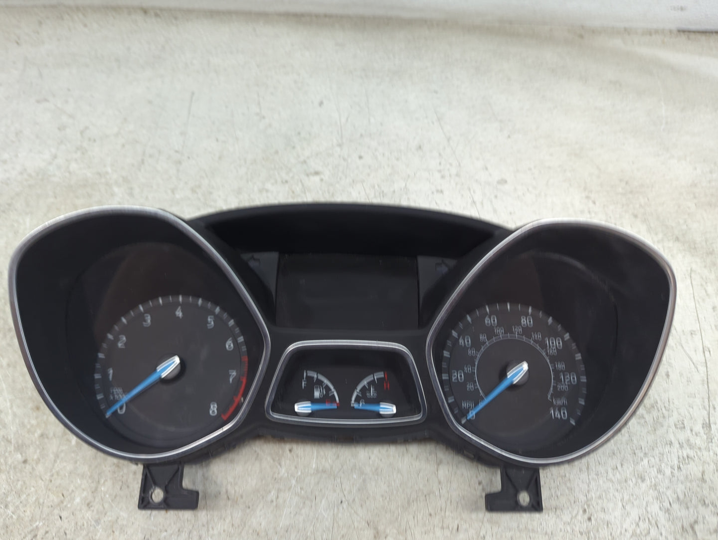 2017 Ford Focus Instrument Cluster Speedometer Gauges Miles: Fits OEM Used Auto Parts - Oemusedautoparts1.com
