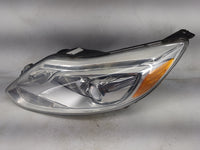 2012-2018 Ford Focus Driver Left Oem Head Light Headlight Lamp Black - Oemusedautoparts1.com