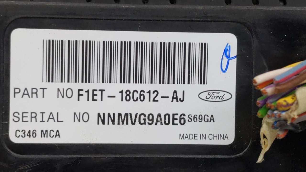 2015-2018 Ford Focus Climate Control Module Temperature AC/Heater Replacement P/N:F1ET-18C612-AG F1ET-18C612-CJ Fits OEM Use