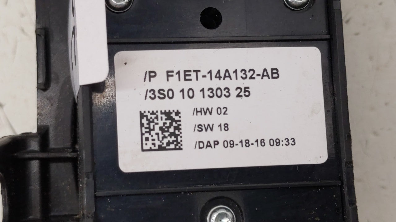 2012-2018 Ford Focus Master Power Window Switch Replacement Driver Side Left P/N:F1ET-14A132-AB AM5T-14A132-AA Fits OEM Used