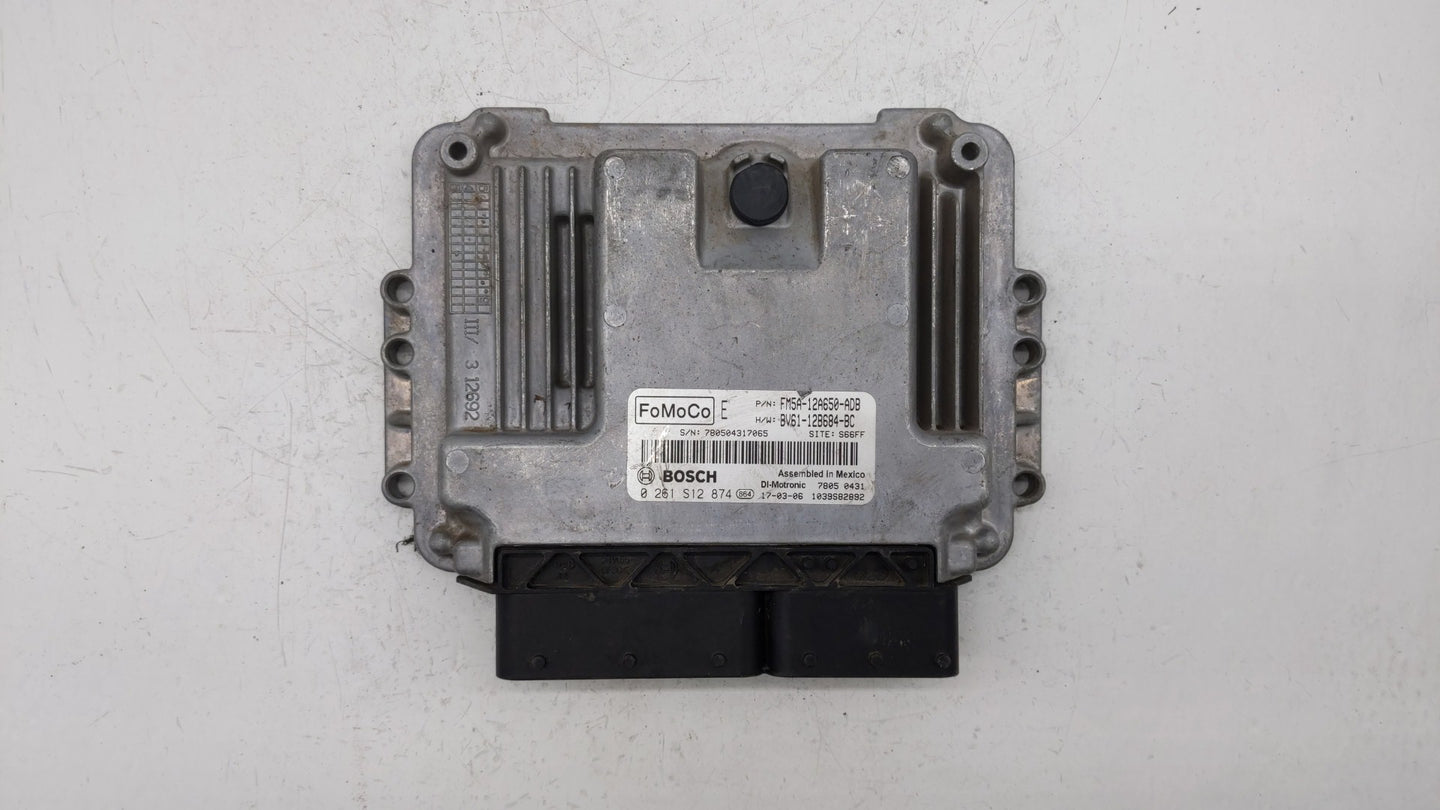 2013-2018 Ford Focus PCM Engine Control Computer ECU ECM PCU OEM P/N:DM5A-12A650-CA EMA-12A650-VA Fits OEM Used Auto Parts -