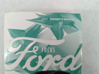 2017 Ford Focus Owners Manual Book Guide OEM Used Auto Parts - Oemusedautoparts1.com
