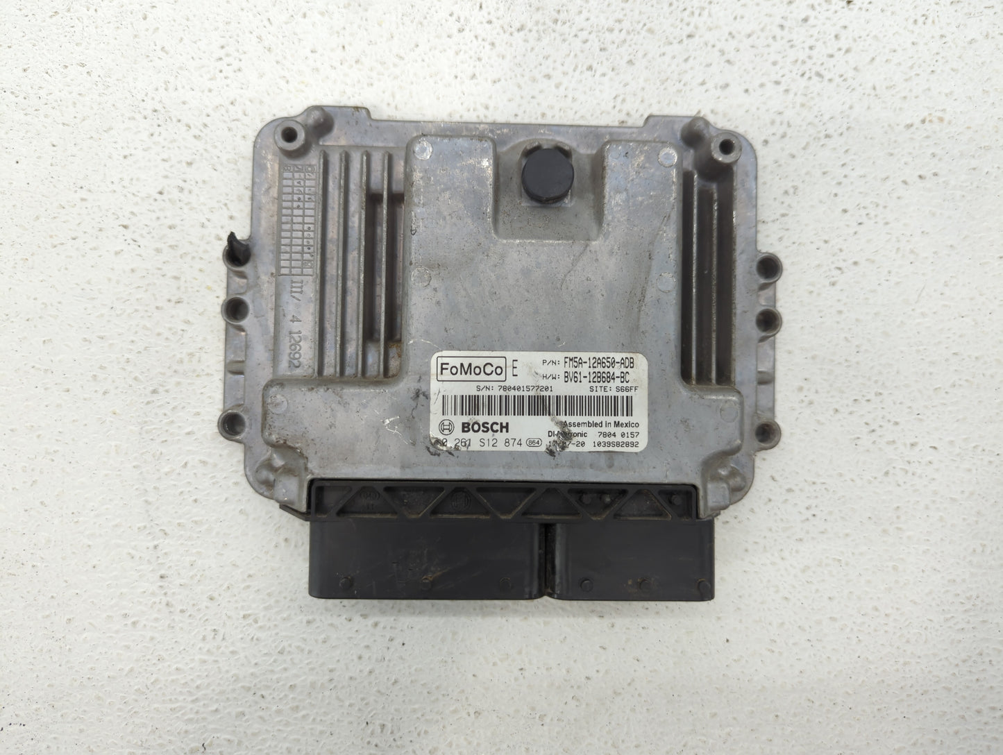 2013-2018 Ford Focus PCM Engine Control Computer ECU ECM PCU OEM P/N:FM5A-12A650-ADB EM5A-12A650-ACB Fits OEM Used Auto Part