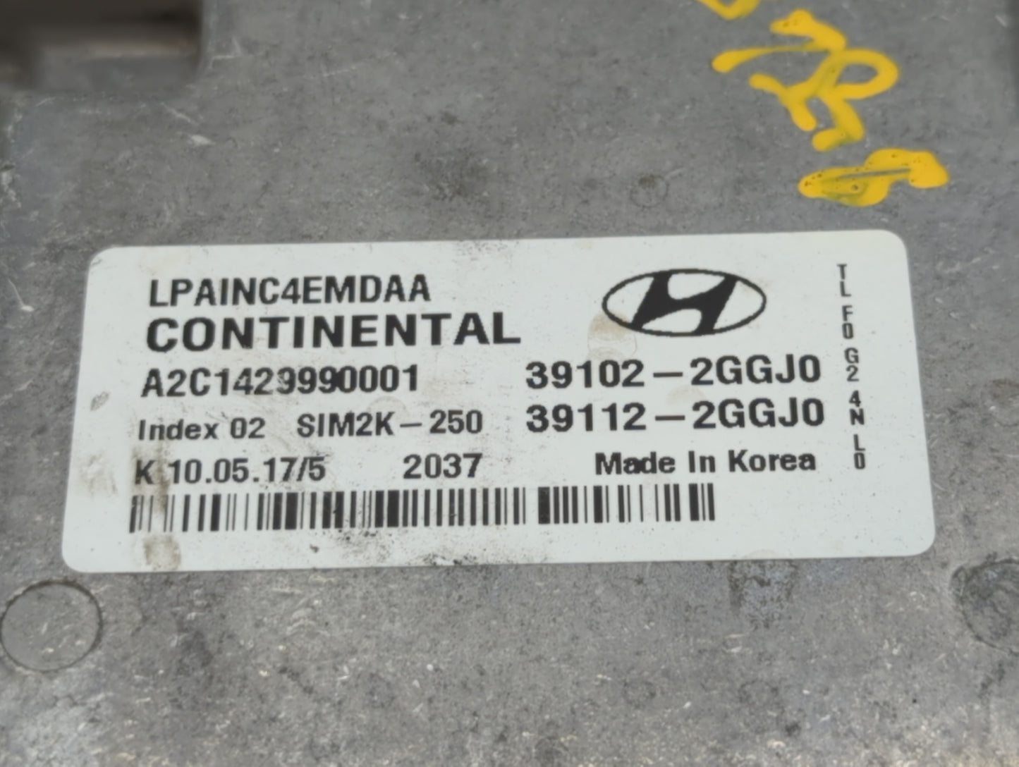 2013-2018 Ford Focus PCM Engine Control Computer ECU ECM PCU OEM P/N:39112-2GGJ0 39102-2GGJ0 Fits OEM Used Auto Parts - Oemu