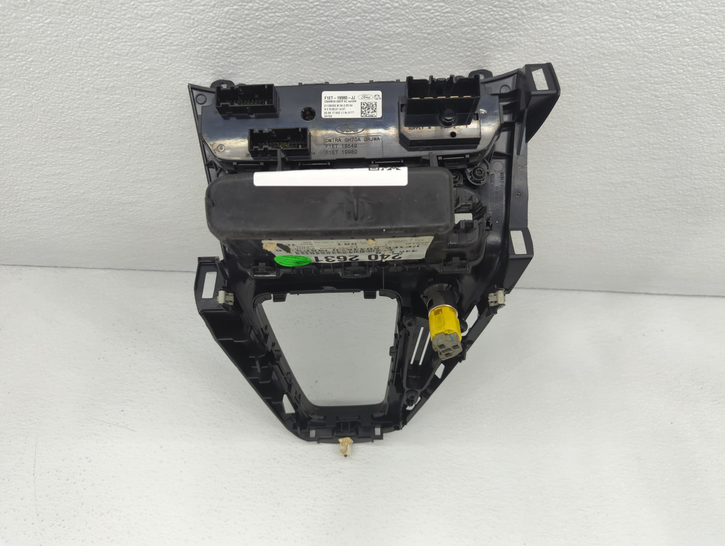 2015-2018 Ford Focus Climate Control Module Temperature AC/Heater Replacement P/N:F1ET-19980-JG F1ET-19980-JJ Fits OEM Used 