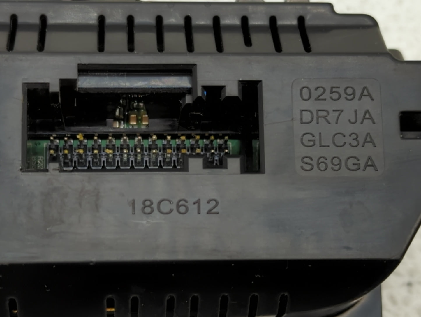 2015-2018 Ford Focus Climate Control Module Temperature AC/Heater Replacement P/N:F1ET-18C612-FH Fits Fits 2015 2016 2017 20