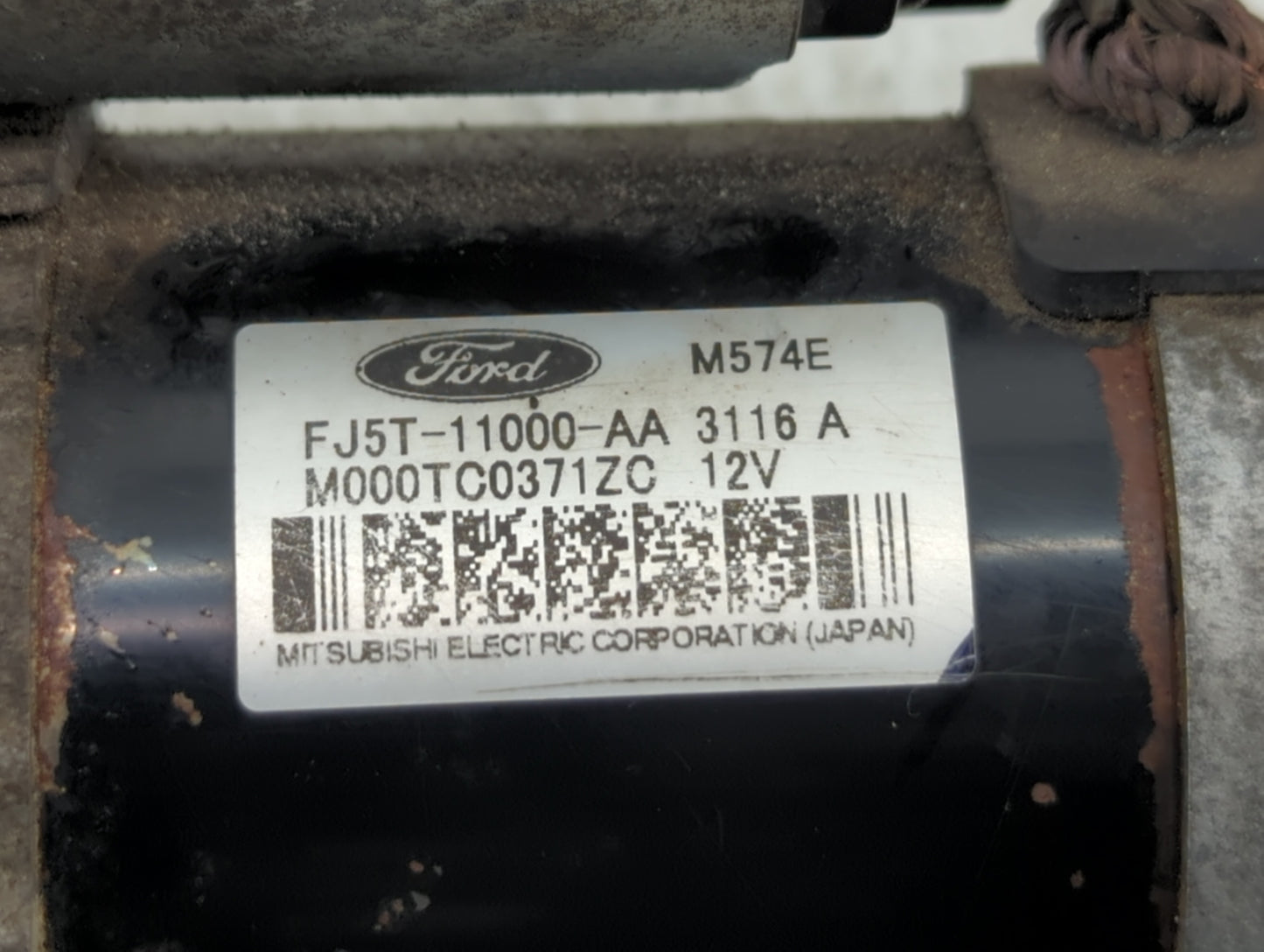 2012-2018 Ford Focus Car Starter Motor Solenoid OEM P/N:M000TC0371ZC FJ5T-11000-AA Fits OEM Used Auto Parts - Oemusedautopar