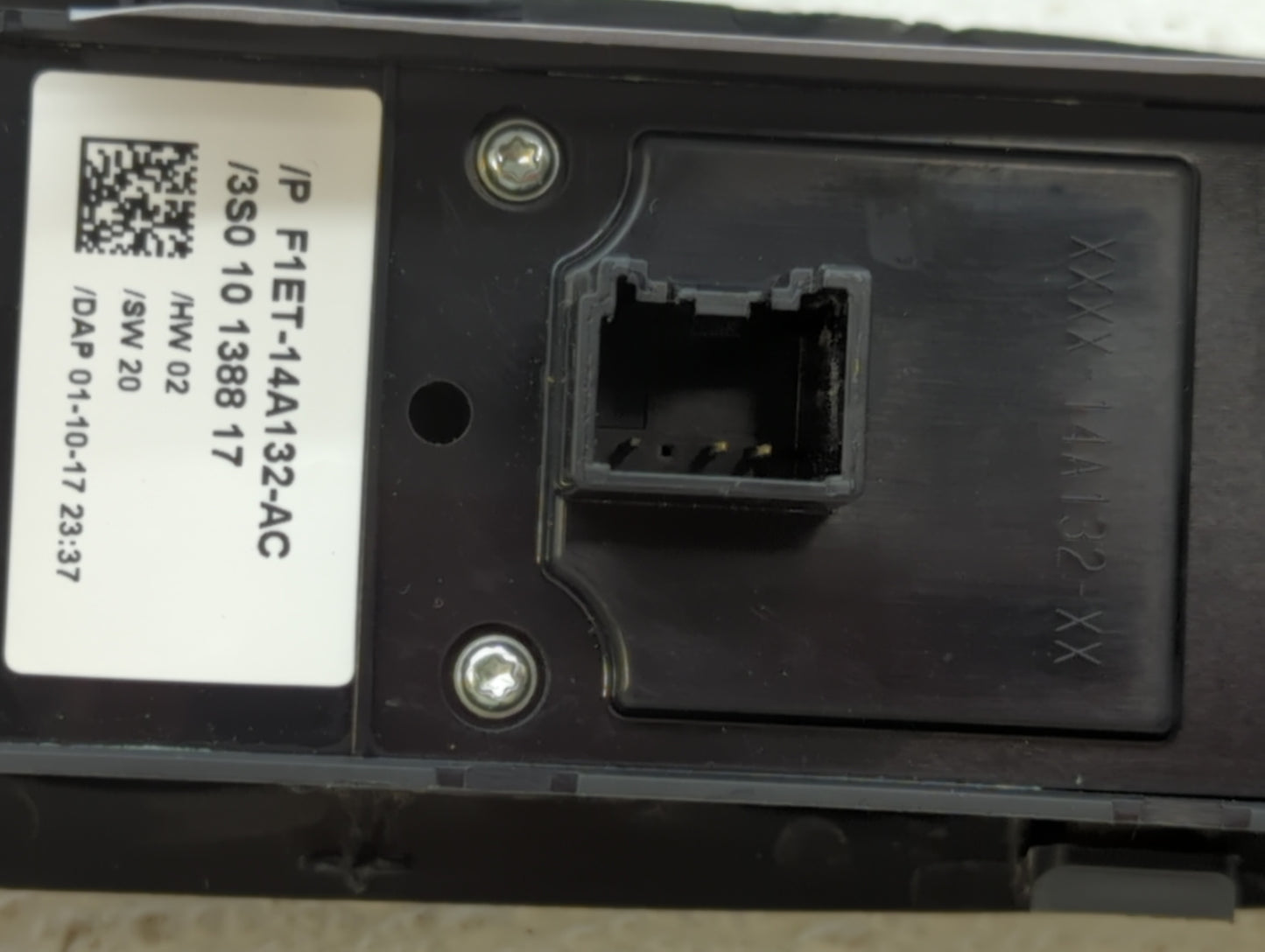 2012-2018 Ford Focus Master Power Window Switch Replacement Driver Side Left P/N:F1ET-14A132-AC Fits OEM Used Auto Parts - O