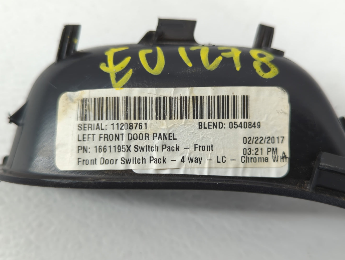 2012-2018 Ford Focus Master Power Window Switch Replacement Driver Side Left P/N:1661195X Fits OEM Used Auto Parts - Oemused