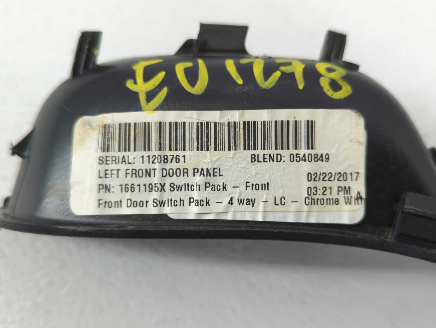 2012-2018 Ford Focus Master Power Window Switch Replacement Driver Side Left P/N:1661195X Fits OEM Used Auto Parts - Oemused