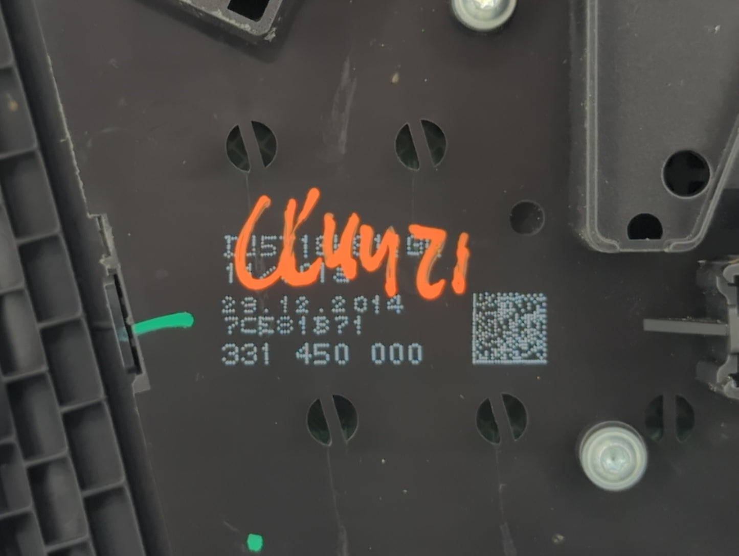 2015-2018 Ford Focus Climate Control Module Temperature AC/Heater Replacement P/N:331 450 000 F1ET-18C612-FH Fits OEM Used A