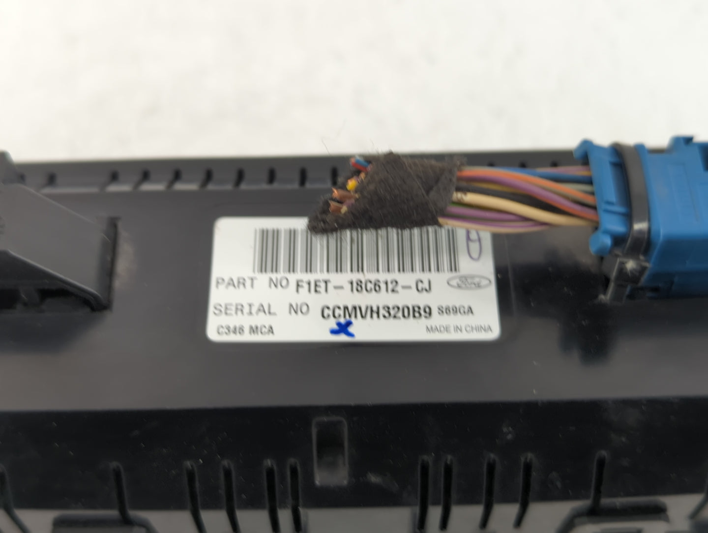 2015-2018 Ford Focus Climate Control Module Temperature AC/Heater Replacement P/N:F1FT-18C612-CJ Fits Fits 2015 2016 2017 20
