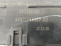 2017-2018 Ford Focus Fusebox Fuse Box Panel Relay Module P/N:AV6T-14A067-AD Fits Fits 2017 2018 OEM Used Auto Parts - Oemuse