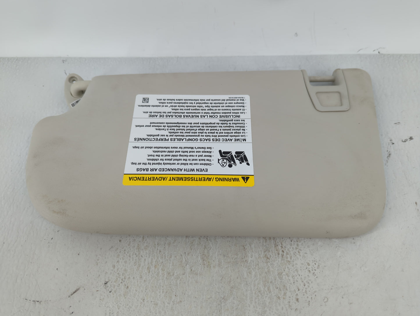 2013-2015 Ford Focus Sun Visor Shade Replacement Passenger Right Mirror Fits Fits 2013 2014 2015 OEM Used Auto Parts - Oemus